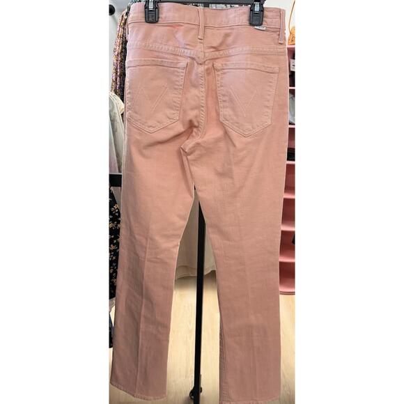 Mother - Insider Hover High-rise Jean PINK SZ 26 - Picture 4 of 4